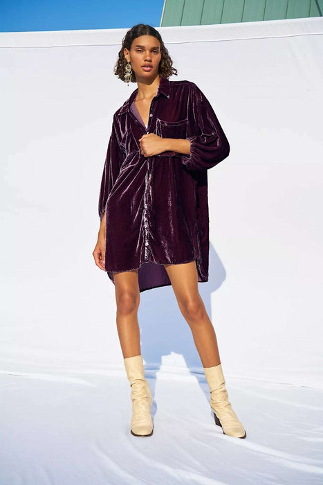 women's fashion gold velvet lapel coat