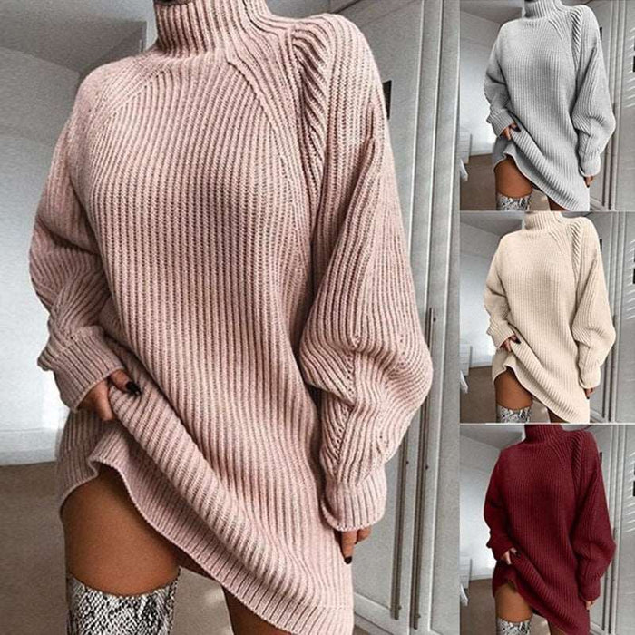 Turtleneck Cozy Dress