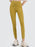 Wide Waistband Sports Leggings Banana Yellow