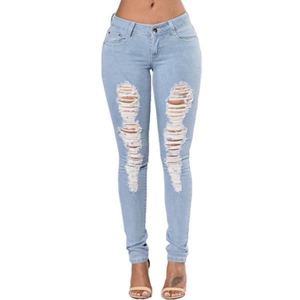 Women Ripped Jeans 2