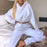 Women's Stylish Leisure Tracksuit Set Big White