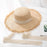 Summer Sun Hat for women Flat top lace fluttering