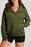 Half Zip Long Sleeve Sweatshirt Black Forest