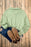 Half Zip Long Sleeve Sweatshirt