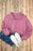 Half Zip Long Sleeve Sweatshirt