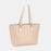 David Jones PU Leather Tote Bag Camel One Size