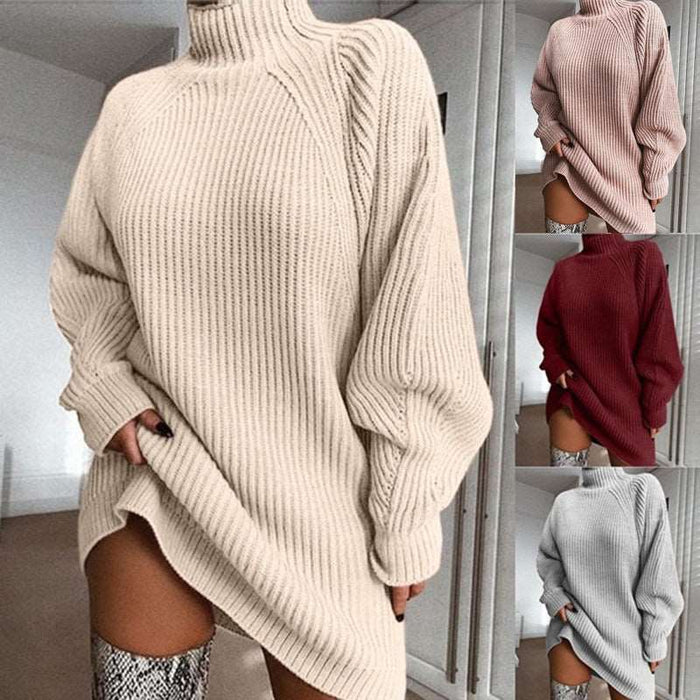 Turtleneck Cozy Dress