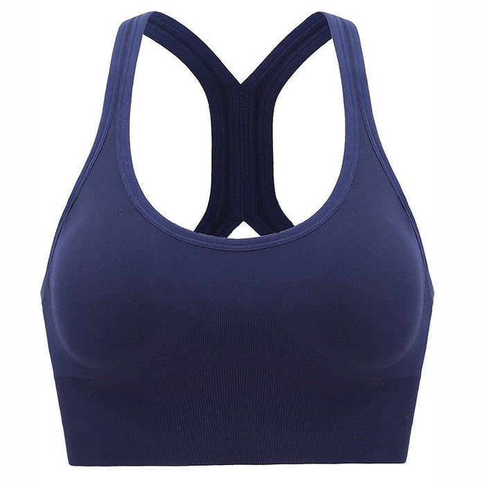 Seamless Push-Up Sports Bra