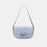 David Jones PU Leather Shoulder Bag L. Blue One Size