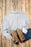 Half Zip Long Sleeve Sweatshirt