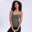 y-back yoga seamless workout tank tops for women Army green