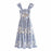 Summer Women's Hollow Embroidered Suspender Dress