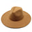 Fedora Wool Hat for women light brown size 56-59cm