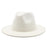 Fedora Wool Hat for women WHITE size 56-59cm