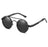 Retro Round Steampunk Sunglasses Women 2