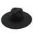 Fedora Wool Hat for women black size 56-59cm