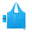 Foldable Reusable Shopping Bag light blue 46x66cm