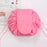 Women Drawstring Cosmetic Bag Dark Pink