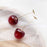 Red Cherry Earrings e837shuangse