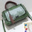 large flap crossbody bag green