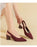 Women's Mesh Slingback Heels