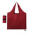 Foldable Reusable Shopping Bag wine red 46x66cm