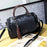 large flap crossbody bag black