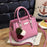 Women Vintage Purse Plush Tassel Messenger Bag (Small (longest side 20-30cm)) pink