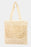 Fame Straw-Paper Crochet Tote Bag IV One Size