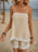 Fringe Square Neck Cami and Shorts Set